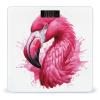 Dark Peach Flamingo Scale for Body Weight Anti-Slip Tempered Glass Digital Bathroom Scales Clear LCD Display Weighing Scale Safe Rounded Corners Smart Scales view 1