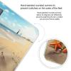 Sea Beach Starfish Scale for Body Weight Anti-Slip Tempered Glass Digital Bathroom Scales Clear LCD Display Weighing Scale Safe Rounded Corners Smart Scales view 4