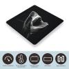 Black Shark Head Scale for Body Weight Anti-Slip Tempered Glass Digital Bathroom Scales Clear LCD Display Weighing Scale Safe Rounded Corners Smart Scales view 3