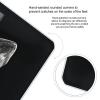 Black Shark Head Scale for Body Weight Anti-Slip Tempered Glass Digital Bathroom Scales Clear LCD Display Weighing Scale Safe Rounded Corners Smart Scales view 4