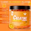 Bruce & Shark Orange Creatine Monohydrate Gummies for Men & Women, 5g Per Serving, Vegetarian, Pre Workout Energy, Post Workout Recovery, Muscle Growth Support, 150 Count view 4