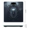 Ghost in Mirror Scale for Body Weight Anti-Slip Tempered Glass Digital Bathroom Scales Clear LCD Display Weighing Scale Safe Rounded Corners Smart Scales view 2