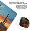 Saguaros at Sunset Scale for Body Weight Anti-Slip Tempered Glass Digital Bathroom Scales Clear LCD Display Weighing Scale Safe Rounded Corners Smart Scales view 4