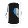 LOKLNEYK Guatemala Flag and LGBT Flag Winter Warm Neck Scarf Coldproof Face Piece Cycling Face Mask view 3