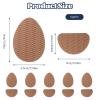 12pcs Non-Slip Shoe Pads, Anti Slip Shoe Grips, Self-Adhesive Anti-Skid Rubber Sole Protectors with Noise Reduction for High Heels, Leather Shoes, Boots, Sandals, Brown view 2