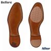 12pcs Non-Slip Shoe Pads, Anti Slip Shoe Grips, Self-Adhesive Anti-Skid Rubber Sole Protectors with Noise Reduction for High Heels, Leather Shoes, Boots, Sandals, Brown view 3