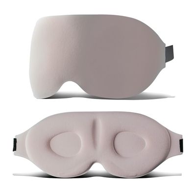 3D Sleeping Eye Mask, Total Blackout Blindfold, Zero Pressure Eye Cover, Breathable Soft Mask, Travel Nap Eye Mask, Deep Night Sleep Mask, Pink