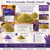WOTIHA Culinary Lavender Powder (8.8 oz / 250g) - 100% Natural Ultra-Fine Lavender Flower Powder - Edible Grade for Baking, Drinks & DIY Beauty - Naturally Gluten-Free & Caffeine-Free - Non-GMO view 3