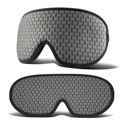 3D Mesh Breathable Sleep Eye Mask, Light Blocking Eye Mask, Zero Pressure Eye Mask, Soft Eye Cover, Comfort Blindfold, Travel Eye Mask, Night Sleep Mask, Gray