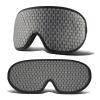 3D Mesh Breathable Sleep Eye Mask, Light Blocking Eye Mask, Zero Pressure Eye Mask, Soft Eye Cover, Comfort Blindfold, Travel Eye Mask, Night Sleep Mask, Gray view 1