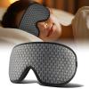 3D Mesh Breathable Sleep Eye Mask, Light Blocking Eye Mask, Zero Pressure Eye Mask, Soft Eye Cover, Comfort Blindfold, Travel Eye Mask, Night Sleep Mask, Gray view 2