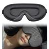 3D Mesh Breathable Sleep Eye Mask, Light Blocking Eye Mask, Zero Pressure Eye Mask, Soft Eye Cover, Comfort Blindfold, Travel Eye Mask, Night Sleep Mask, Gray view 4