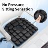 Starlo Sondour Travel Seat Cushion, Airplane Cushion Long Flight, Portable Airline Cushion with Air Pump, Wheelchair Cushion;Pressure Relief Inflatable Seat Cushion (Round Black) view 4
