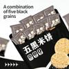 2 Pack Sweet Rice CrackersBlack Grains Big Shelly Shenbei Snowy Crispy Rick Cracker Biscuits Sugar Glazedcrispy treats 3.1OZ Five types of grains view 3