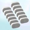 CIMAXIC 12Pcs Dishwashing Pad and Cleaning Scouring Sponge Set, Dual-Texture Grey and White Kitchen Cleaning Sponges for Home Dishwashing and Stain Removal view 3