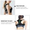 ERINGOGO Adjustable Back Posture Corrector Belt Xl, Sitting Posture Correcting Hunchback Support with Shoulder Pressure Relief, Flexible Black Strap for Adult Spine and Shoulder Alignment view 4