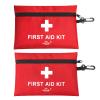 2Pack 152 Piece Small First Aid Kit, Travel Size First Aid Kit TSA Approved, Mini Forst aid kit for Home, Car, Travel, Camping, Truck, Sports, Office, Hiking Med Kit for Backpack;Gift for Grandma. view 1
