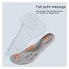 High Elasticity Latex Sports Insoles with Arch Support - Orthotic Soft Shoe Pads for Running & Walking, Deodorant & Cushioned Insoles(Orange,EU35-36) view 3