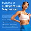 18 in 1 Magnesium Complex for Women and Men | Liposomal Magnesium Supplement with Glycinate, Citrate, Malate, Taurate, D3 & K2 | High Absorption for Muscle, Sleep, Bone, Nerve Support | 90 Capsules view 2