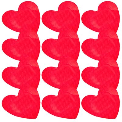 BCOATH Heart-Shaped Adhesive Bandages 24Pcs Self-Adhesive Wound Patches Breathable Small Bandages for Injuries Scrapes First Aid Wound Care Protection