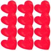 BCOATH Heart-Shaped Adhesive Bandages 24Pcs Self-Adhesive Wound Patches Breathable Small Bandages for Injuries Scrapes First Aid Wound Care Protection view 1