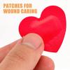 BCOATH Heart-Shaped Adhesive Bandages 24Pcs Self-Adhesive Wound Patches Breathable Small Bandages for Injuries Scrapes First Aid Wound Care Protection view 3