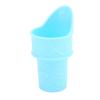 Ice Cream Cone Scoop Holder Reusable Mini Ice Cream Cones Stand Upright for Scooping Cream Frozen Yogurt Sorbet for Kids Family Pink Blue Set of 4 view 3