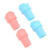 Ice Cream Cone Scoop Holder Reusable Mini Ice Cream Cones Stand Upright for Scooping Cream Frozen Yogurt Sorbet for Kids Family Pink Blue Set of 4 view 4