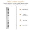 Abaodam Cigar Humidor Accessories Moisture Strip Humidity Control Device Silver Mini Humidifier for Cigar Box Cabinet Travel Storage and Freshness Preservation view 3