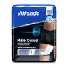 Attends Discreet Male Guard Bladder Control Pad, 12-1/2 Inch Length Maximum Absorbency Polymer One Size Fits Most Male Disposable, ADMG20 - Pack of 20 view 2