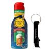 Premium Non-Dairy Liquid Creamer, 28 fl oz Bottle of Delightful Creamer with Dumbass Coffee Bottle Opener Keychain (Butter Beer Zero Sugar) Keychain view 1