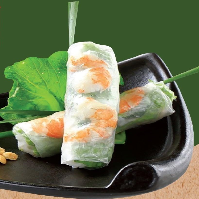 MEIJIN Rice paper Spring Roll Wrapper 22cm/7.05oz-Pack of 2 (Rice)