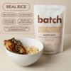 Batch Organic Protein Rice with Collagen 28g Protein per Bag, Ready in 90 Seconds, Microwavable Long-Grain White Rice, Grass-Fed Bovine Collagen, Gluten-Free, Made in USA Unseasoned (8 Pack) view 3