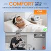 2 Packs Fabric N30i Nasal Cushion for ResMed Airtouch N30i & Airfit N30i - IDEAR Replacement CPAP Nasal Pillows Mask with Elegant Purple Fabric - Breathable Comfort & Whisper Quiet Accessories (S) view 3