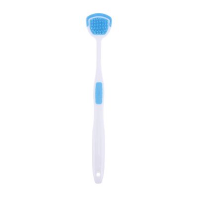1/5PCS Toothbrush Mouth Fresh Breath Scraping Hygiene Care Tools Tongue Scraper Oral Cleaner Brush Soft Silicone Cleaning(5pcs)
