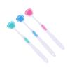 1/5PCS Toothbrush Mouth Fresh Breath Scraping Hygiene Care Tools Tongue Scraper Oral Cleaner Brush Soft Silicone Cleaning(5pcs) view 2