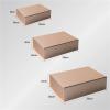 ERJGIKL Magnetic Gift Box Gift Box For Presents With Lids Magnetic Closure Rectangle Collapsible For Wedding Christmas Party Birthday Packging(Gold,20x18x8cm) view 2