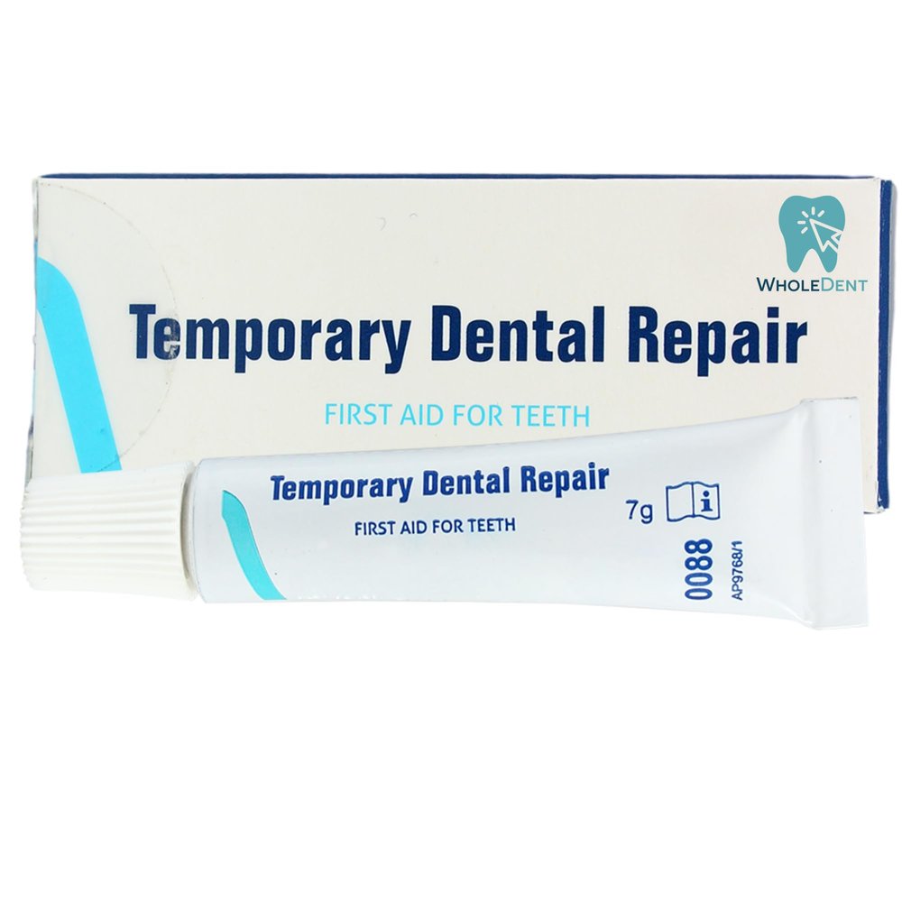 Dental Cosmetic Tooth Adhesive Glue Temporary Cosmetic Bonding for Short-Term Use - 7g