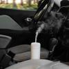 ABS Humidifier with Essential Oil Diffusion 7 Color Mood Lighting Whispers Travel Size Air Freshener for Bedroom Use Car Diffuser USB Powered view 3
