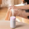 ABS Humidifier with Essential Oil Diffusion 7 Color Mood Lighting Whispers Travel Size Air Freshener for Bedroom Use Car Diffuser USB Powered view 4
