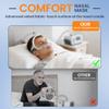 2 Packs Fabric N30i Nasal Cushion for ResMed Airtouch N30i & Airfit N30i - IDEAR Replacement CPAP Nasal Pillows Mask with Elegant Purple Fabric - Breathable Comfort & Whisper Quiet Accessories (SW) view 3