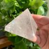 197g Clear Quartz Pyramid | Energy Amplifier & Meditation Focus Tool | Natural Crystal Pyramid for Home, Office & Healing | Chakra Balancing & Intention Manifestation view 2