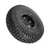 10 Inch Inflatable Tire Wheel Replacement for Mobility Scooter, 4.10/3.50-4 Heavy Duty Rubber Tire, BlackSKU view 1