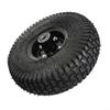 10 Inch Inflatable Tire Wheel Replacement for Mobility Scooter, 4.10/3.50-4 Heavy Duty Rubber Tire, BlackSKU view 2