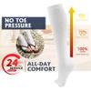 5 Pairs Open the toe Compression Socks for Men & Women 20-30 mmHg Graduated Compression Stockings for Sports Running Flight Travel Pregnancy view 2