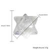 Clear Quartz Merkaba Crystal - 0.75 Inches Metaphysical Merkaba Star for Meditation - Energetic Tetrahedron Crystal and Healing Stones for Spiritual Growth and Healing(Clear Quartz) view 3