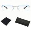 2026 New Clarity Blue Glasses, Clarity Multifunctional Smart Blue Glasses, Automatic Adjustment Eye Reading Glass for Men/Women with Case and Glasses Cloth view 1