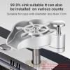 Cup Washer for Sink - Kitchen Cup Rinsing Tool Stainless Steel,Glass Cleaning Rinser,for Cups Sports Water Bottles Mugs Wine Glasses Coffee Cups view 4