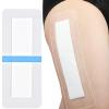 Flexible Knee Replacement Bandages Waterproof Island Dressing 4"x10" After Hip Surgery Long Post-Op Incision for Showering Absorbent Bordered Gauze Without Sticking to Large Wounds, Pack of 20 view 1