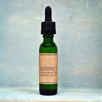 Apothecary B Abalone Gem Essence, Crystal Elixir 1oz Dropper Bottle